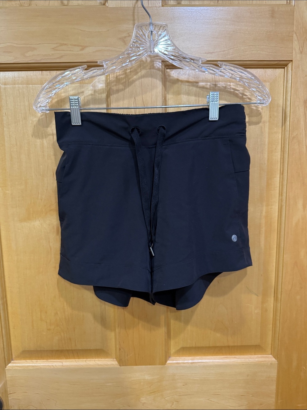 Apana Black Women’s Athletic Drawstring Shorts size S